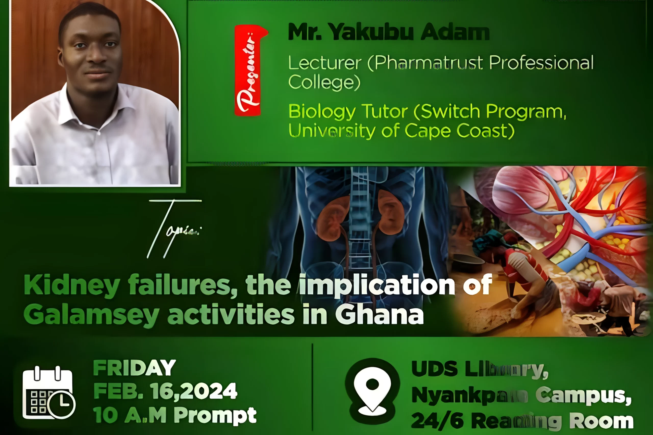 Galamsey's Toxic Impact on Kidney Health