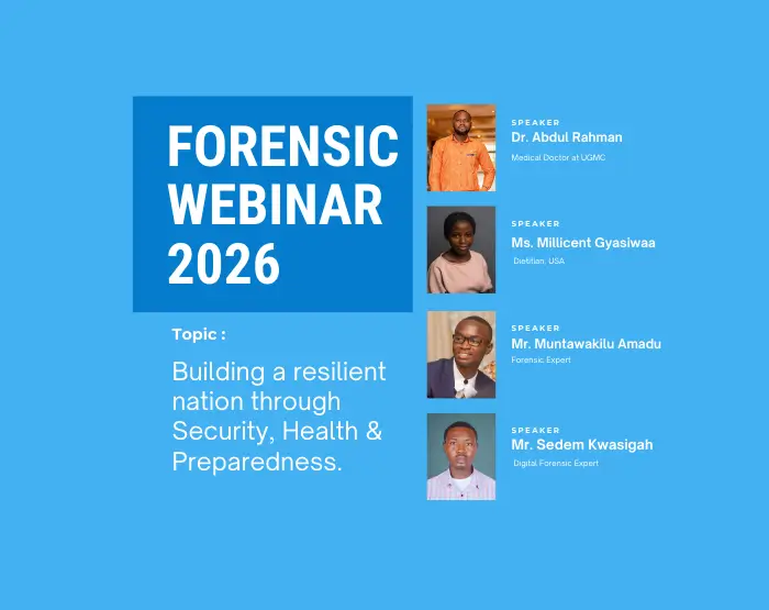 Forensic Webinars for Ghana 2026